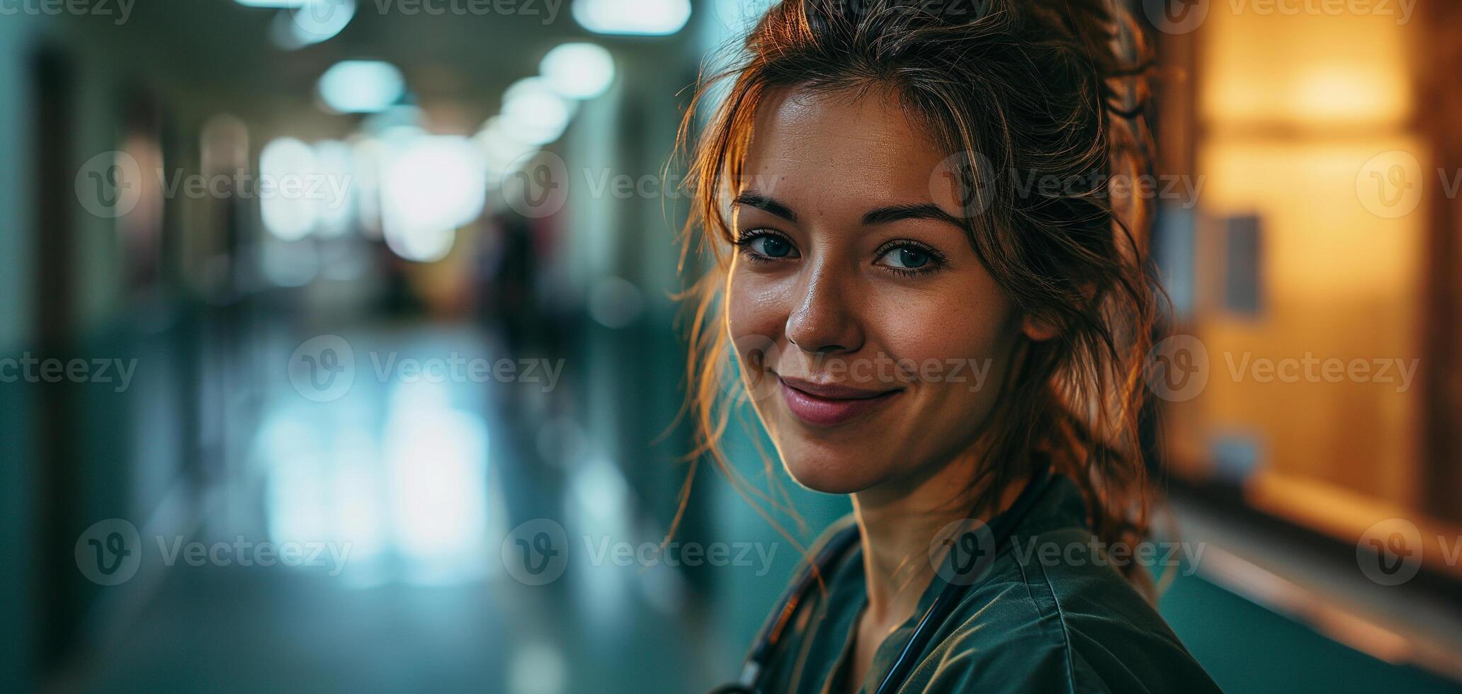 AI generated Healthcare worker. Surgery photo