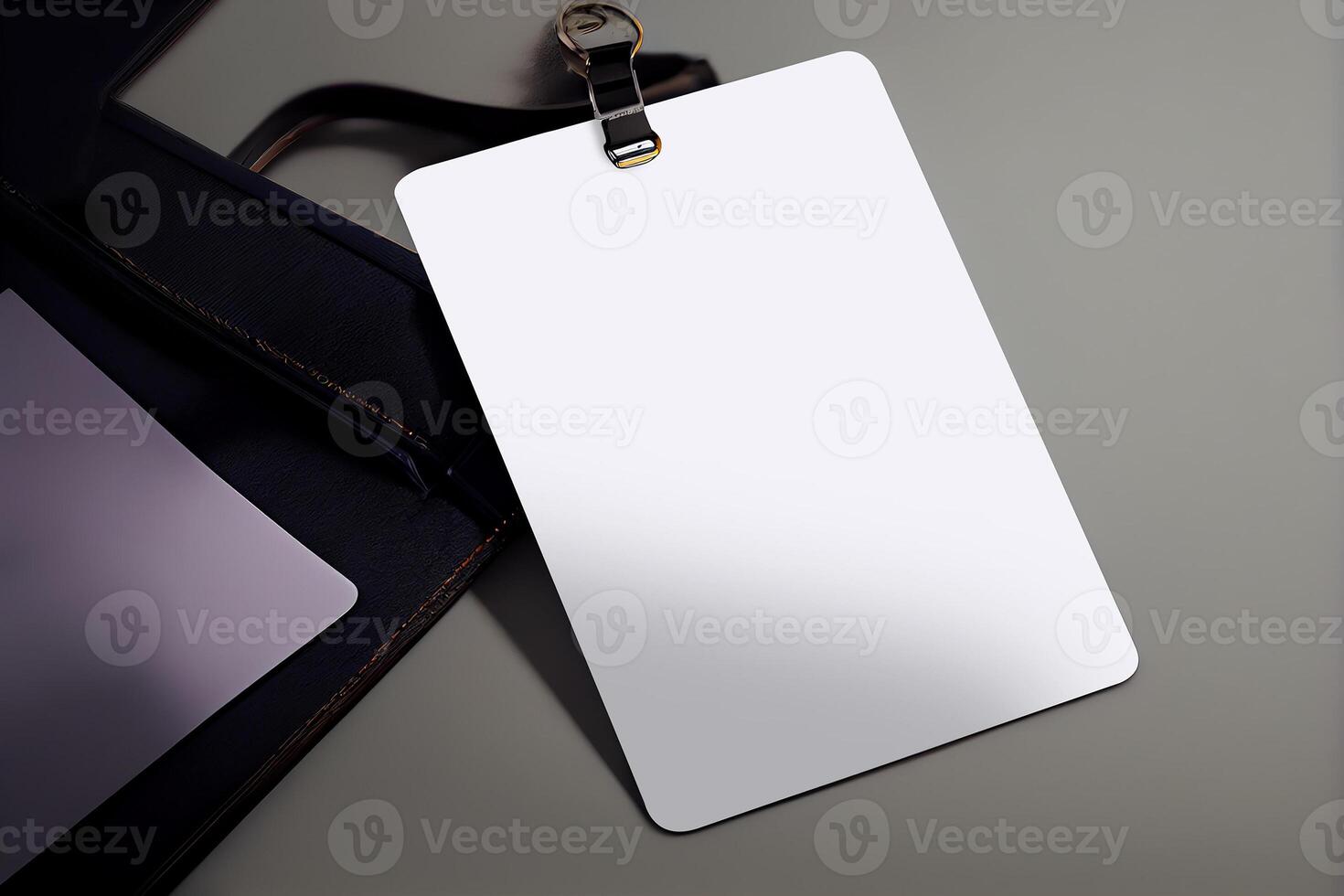 Office Badge Mockup photo