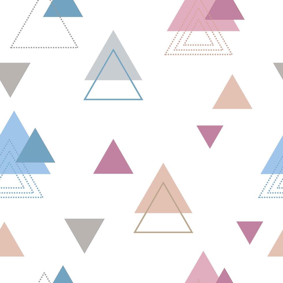 Absctract nordic geometric patten design vector