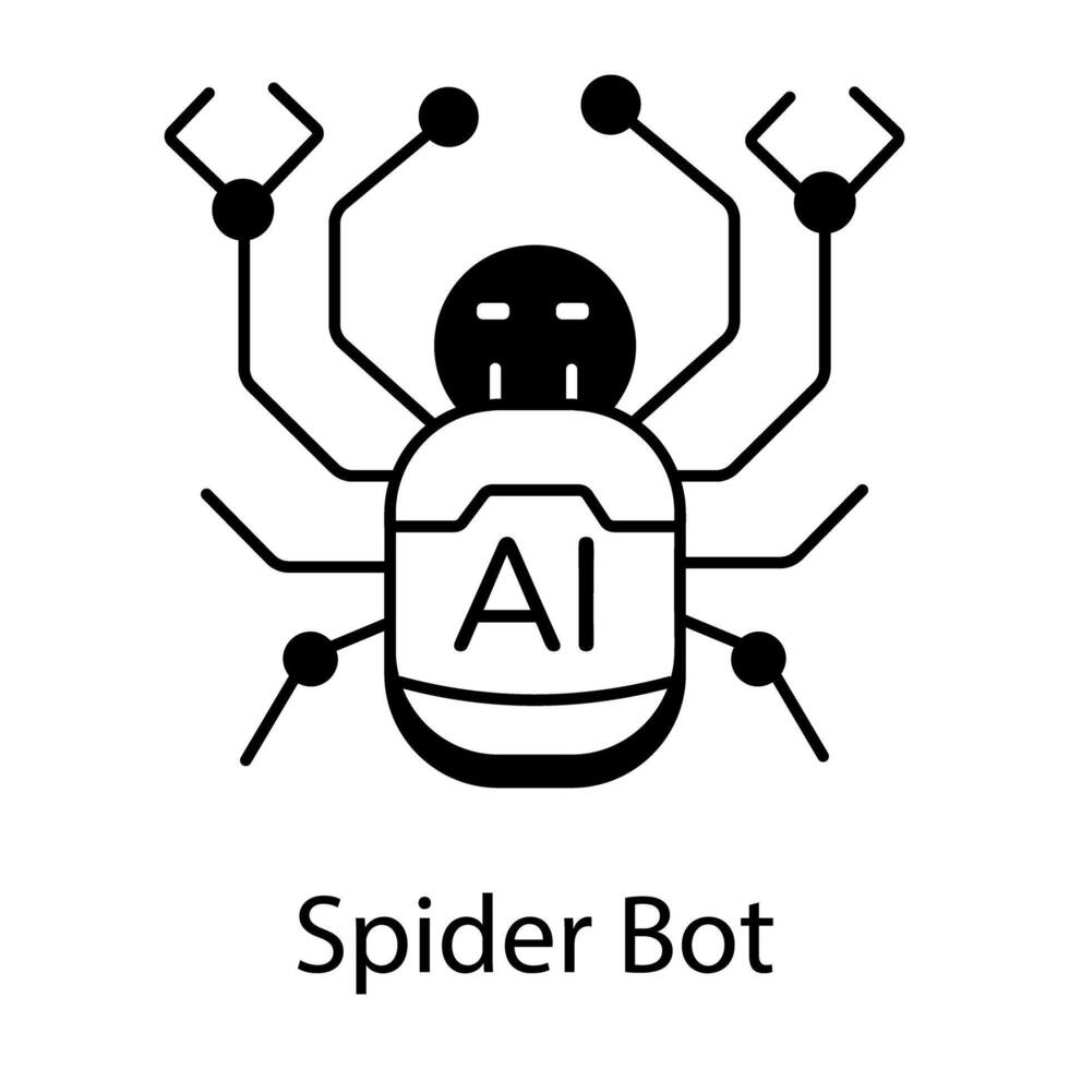 Futuristics Technology Linear Icon vector