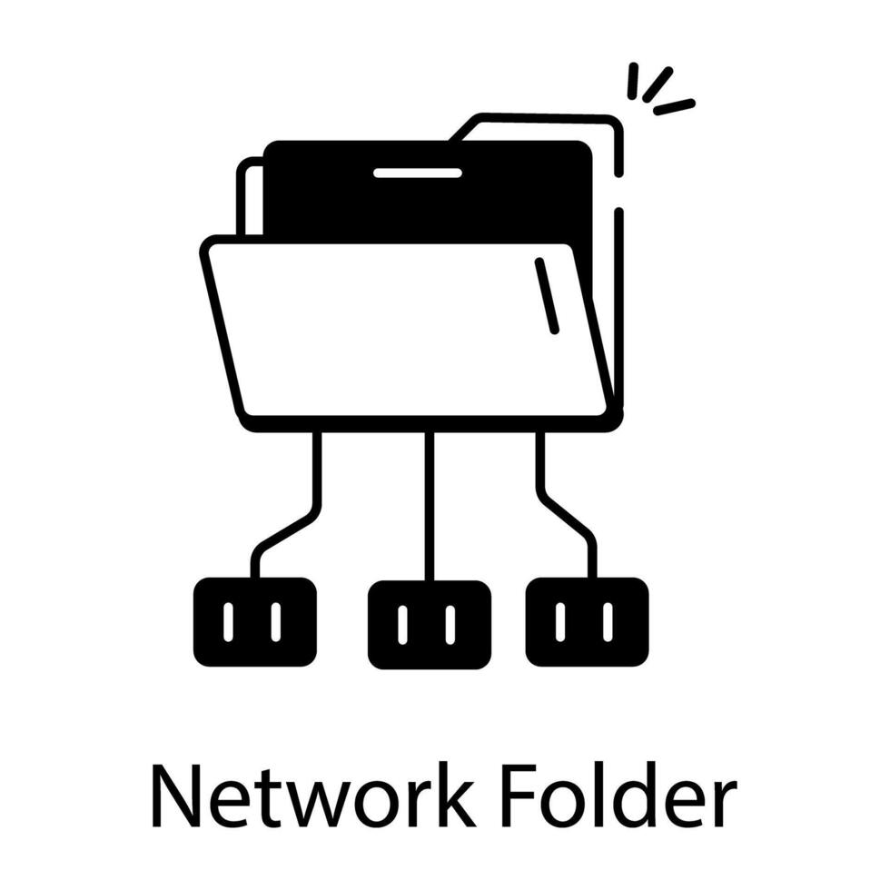 Deep Learning Linear Icon vector