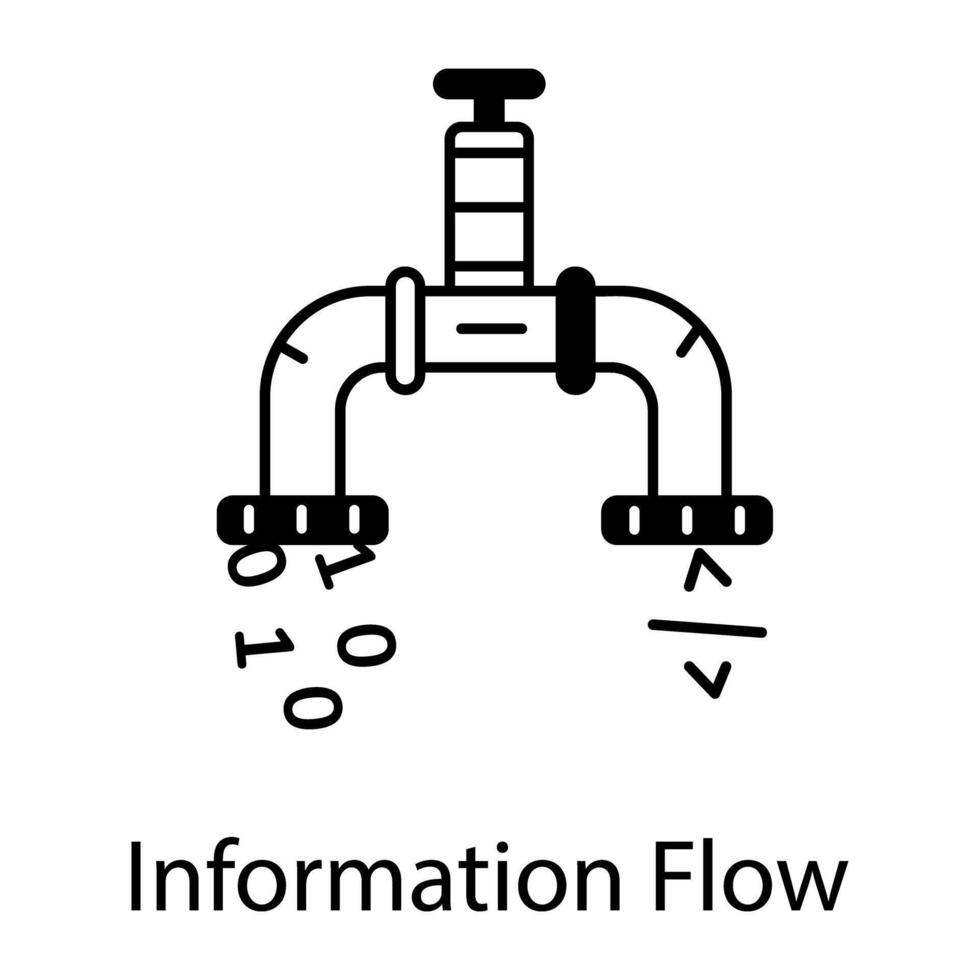 Future Technology Linear Icon vector
