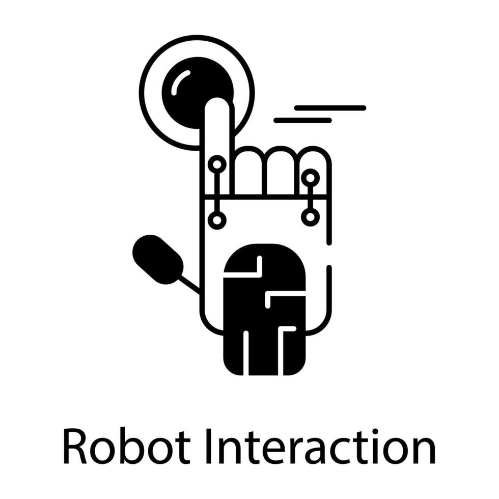 Deep Learning Linear Icon vector