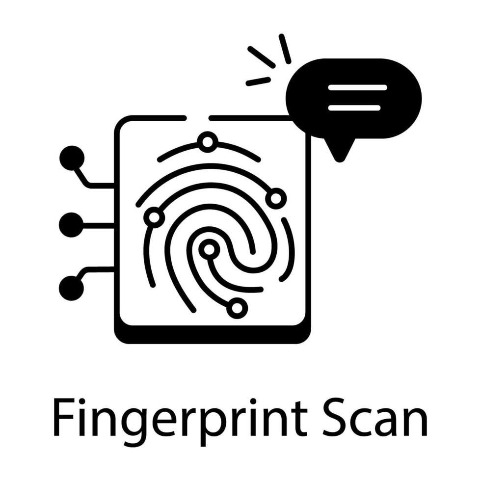 AI and VR Technology Linear Icon vector