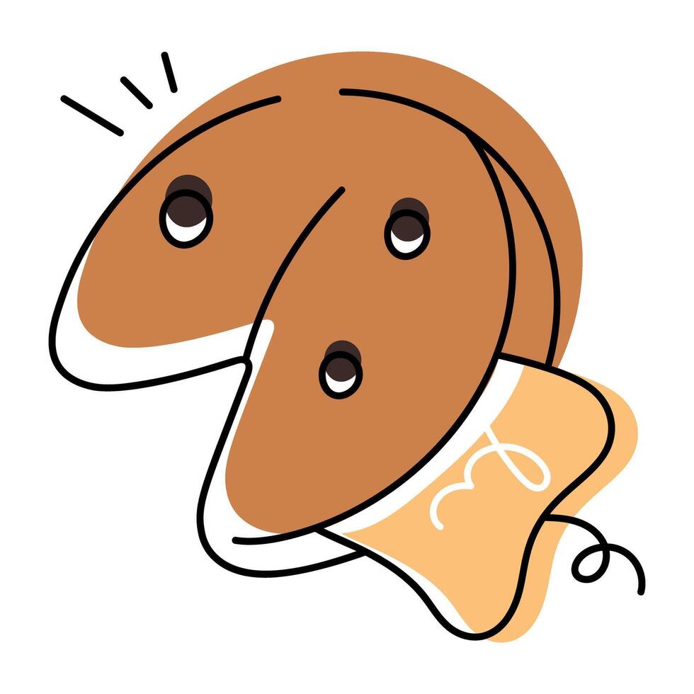 Bakery Cookies Hand Drawn vector