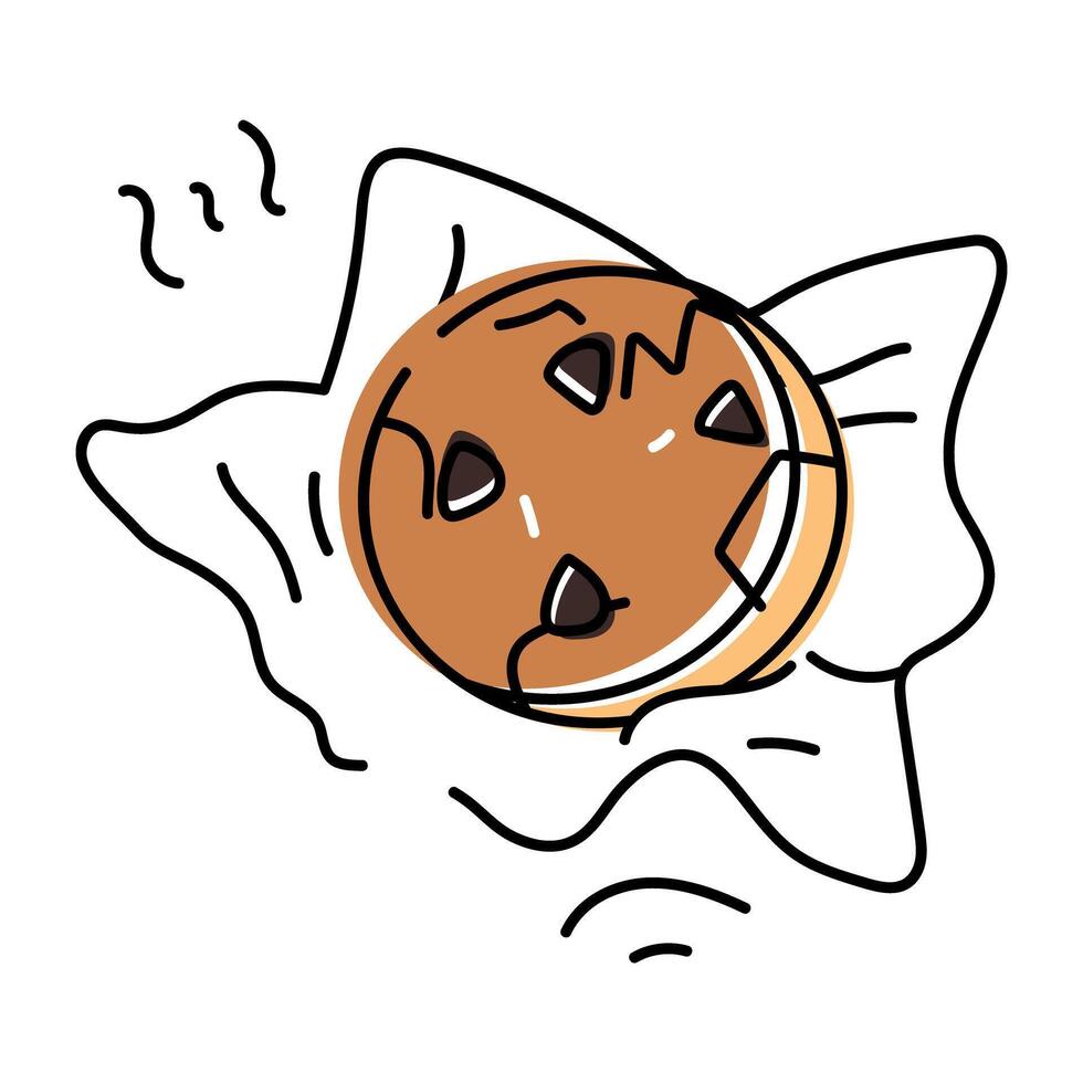 Hand Drawn Cookies Icon vector