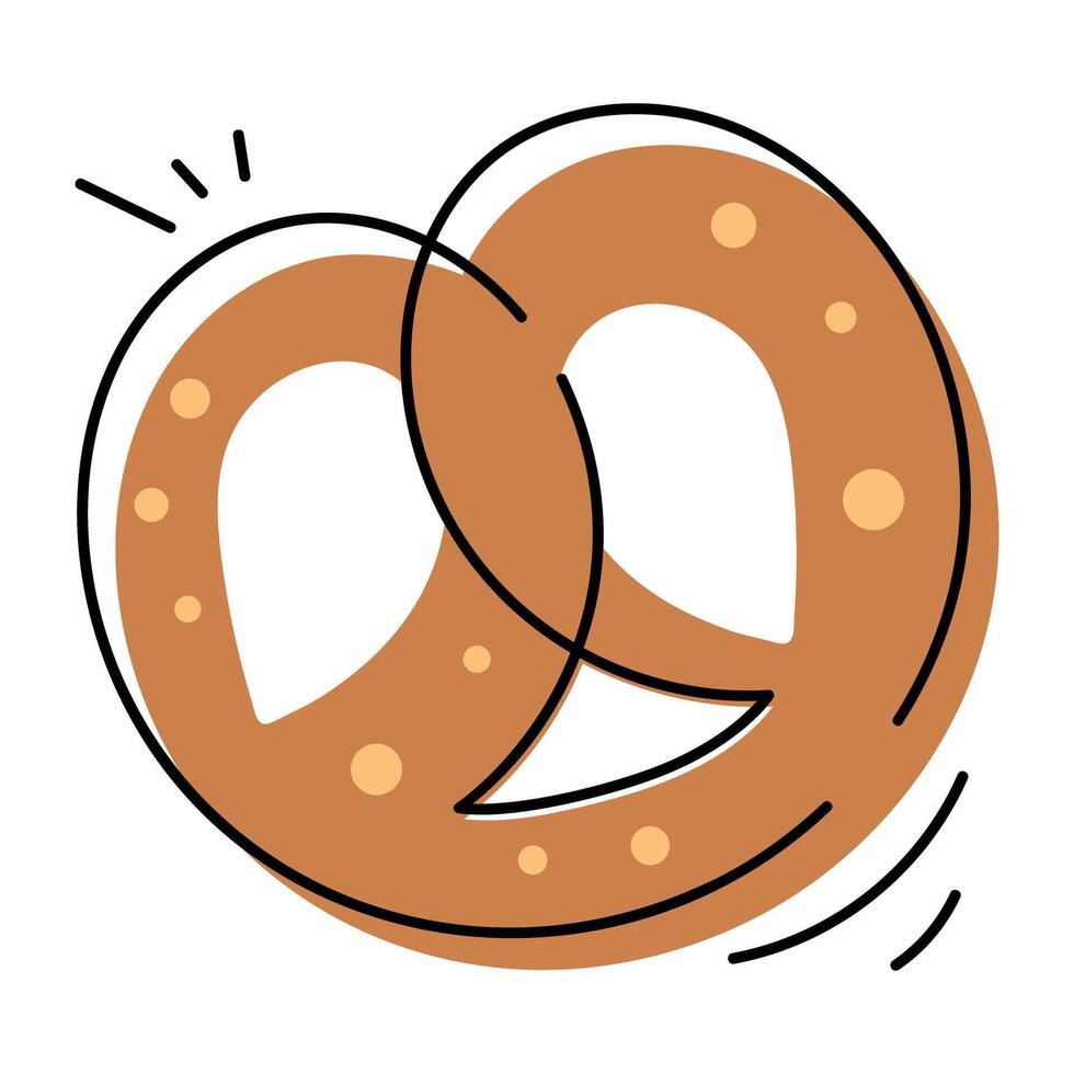Hand Drawn Cookies Icon vector