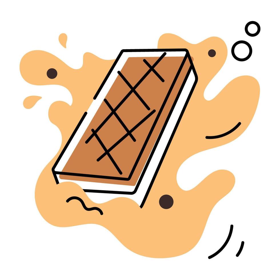 Bakery Cookies Hand Drawn vector