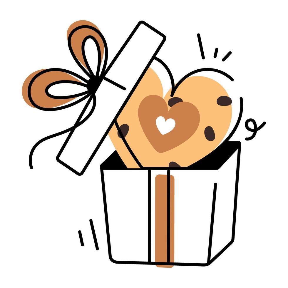 Hand Drawn Cookies Icon vector