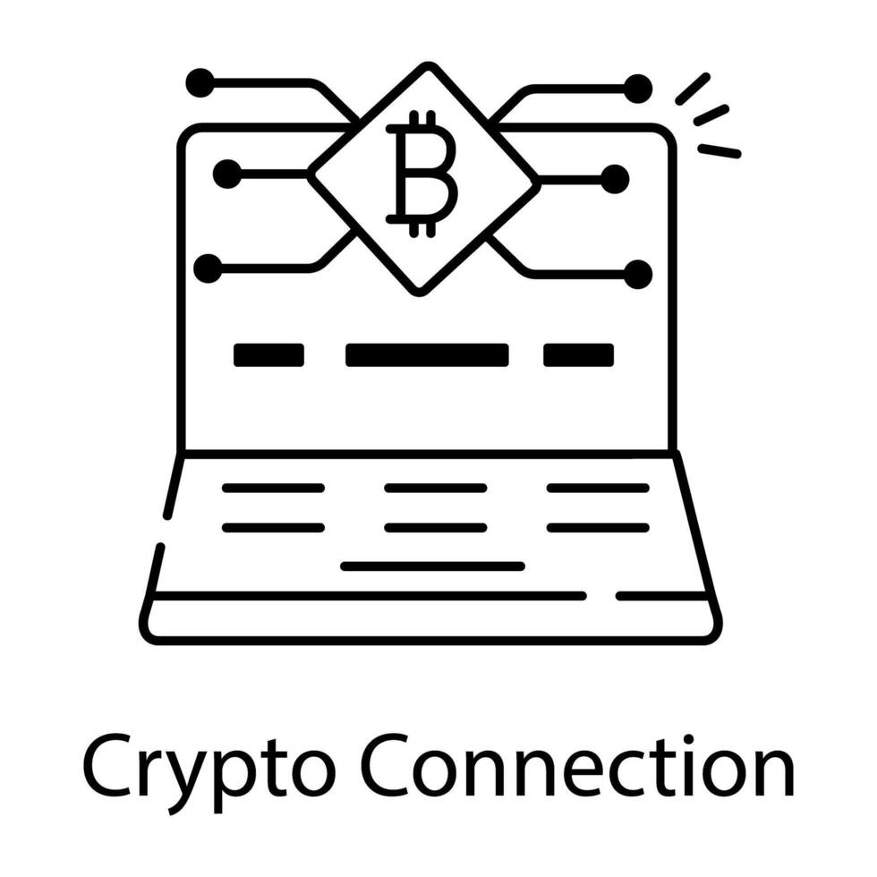 Cryptocurrency Industry Icon vector