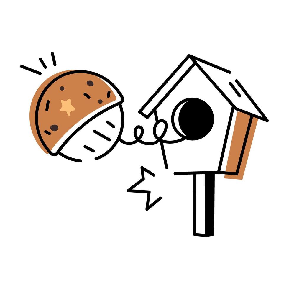 Hand Drawn Cookies Icon vector