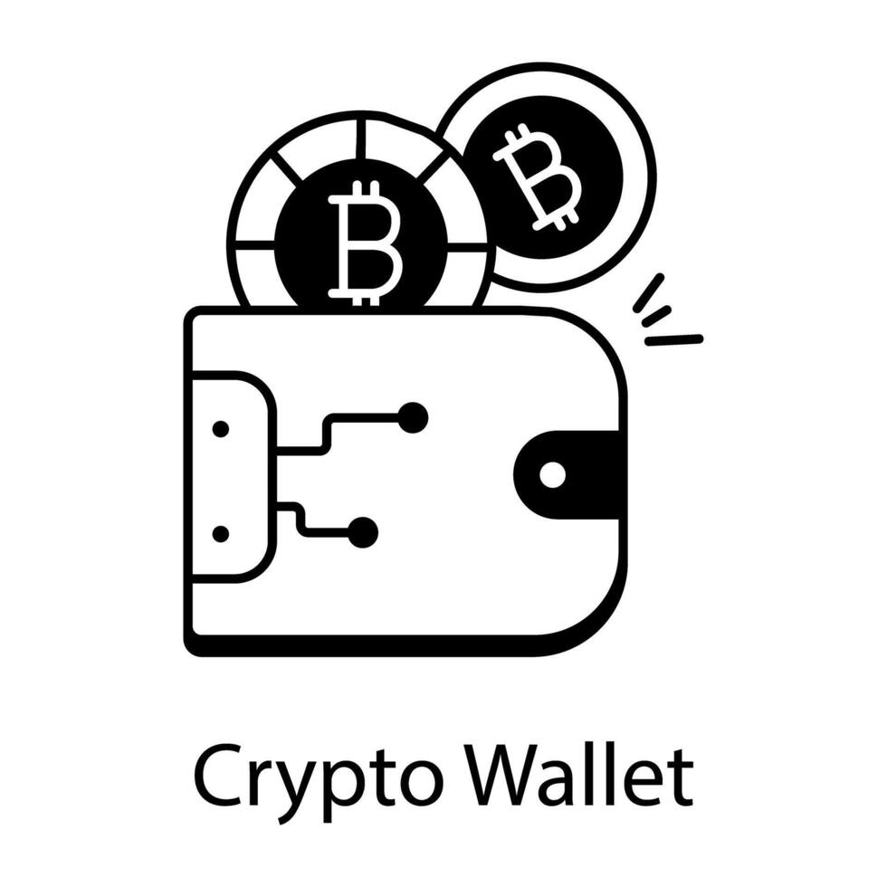 Cryptocurrency Industry Icon vector