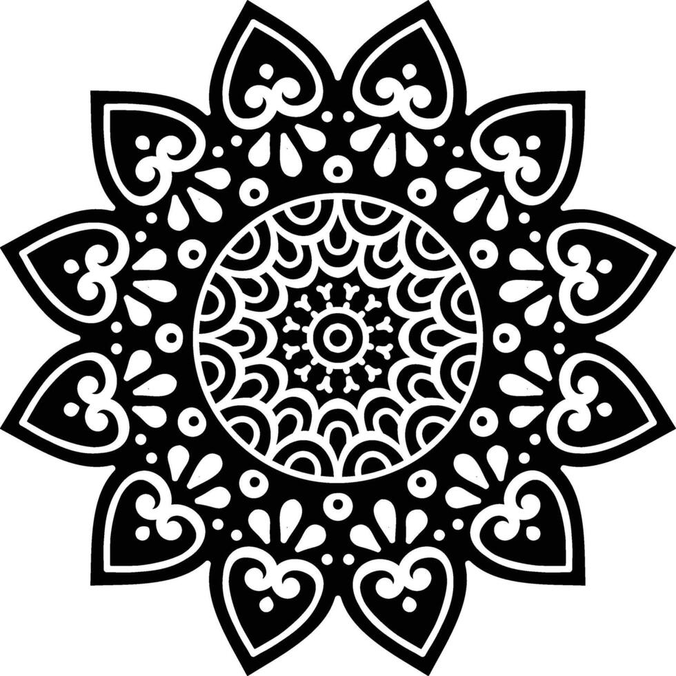 Mandala design vector