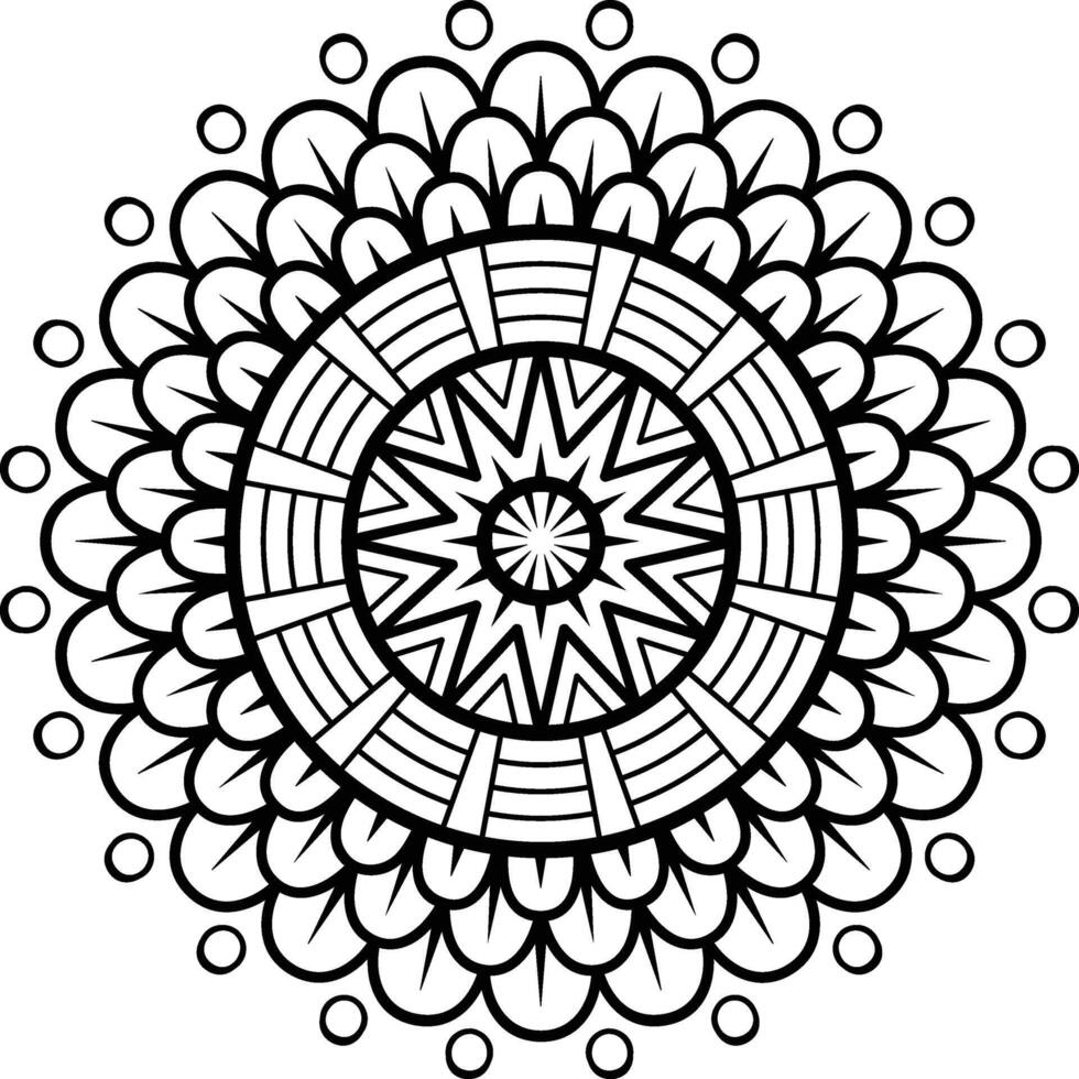 Mandala design vector