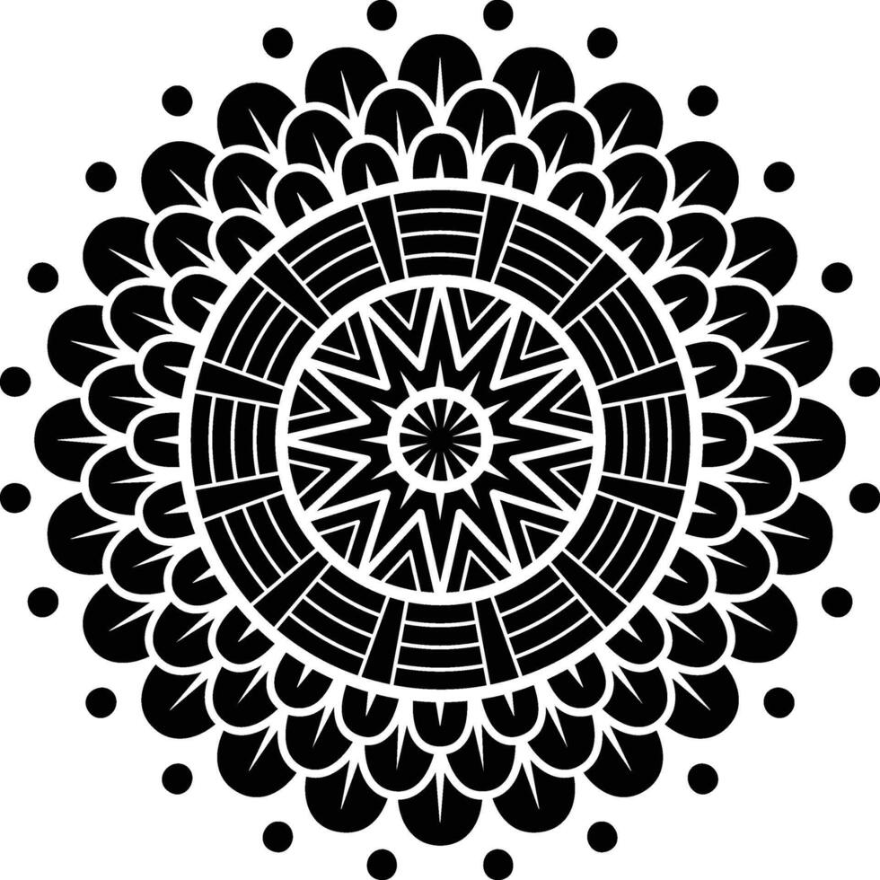 vector de diseño de mandala