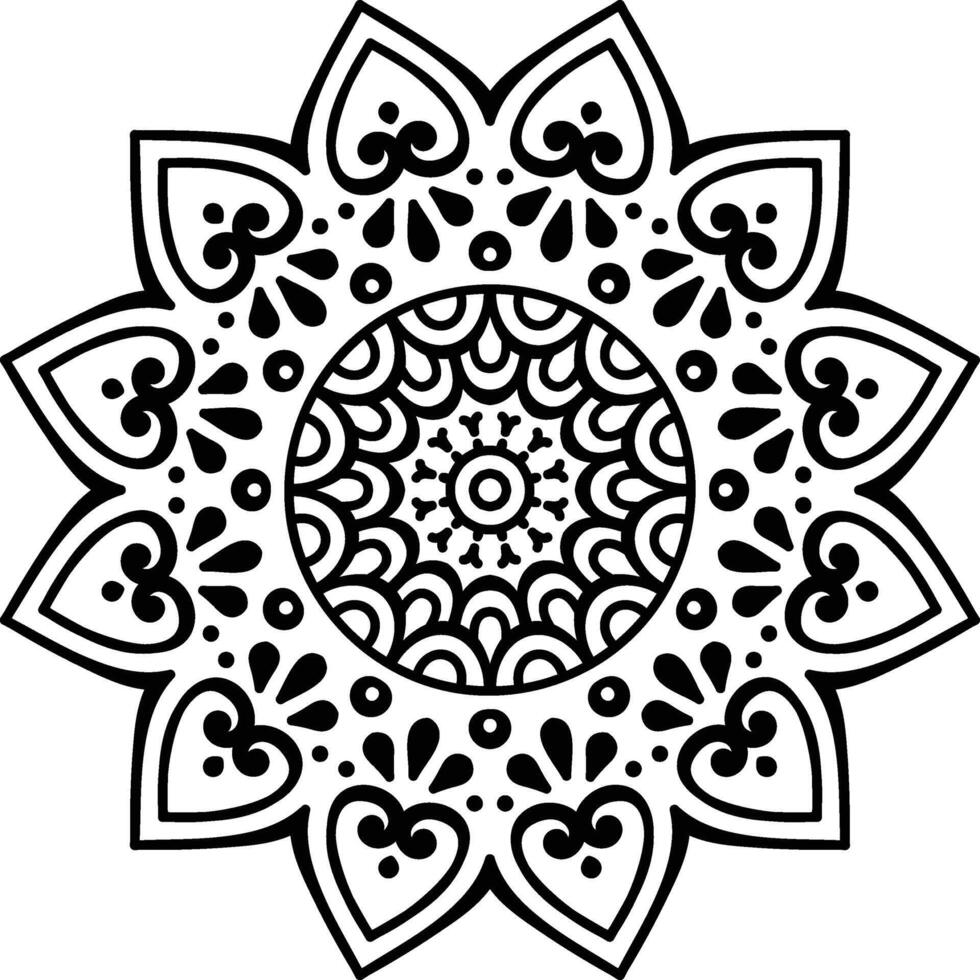 Mandala design vector