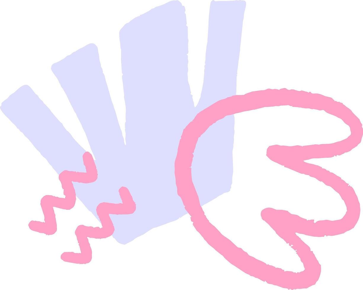 Hand Drawn Shape vector