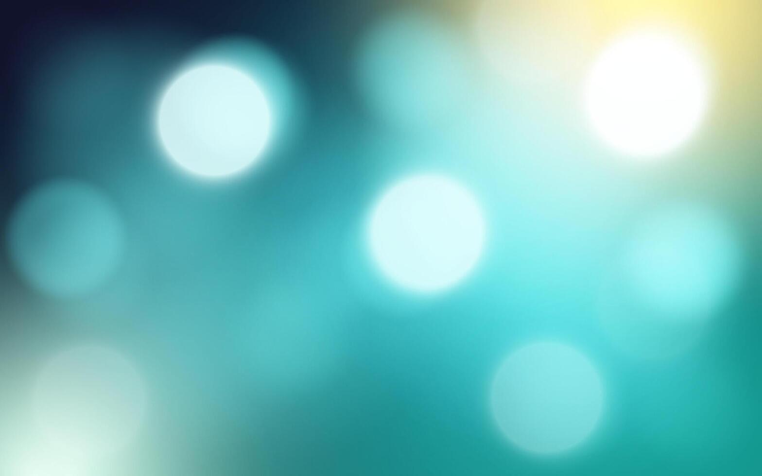 Sky blue bokeh soft light abstract background, Vector eps 10 illustration bokeh particles, Background decoration