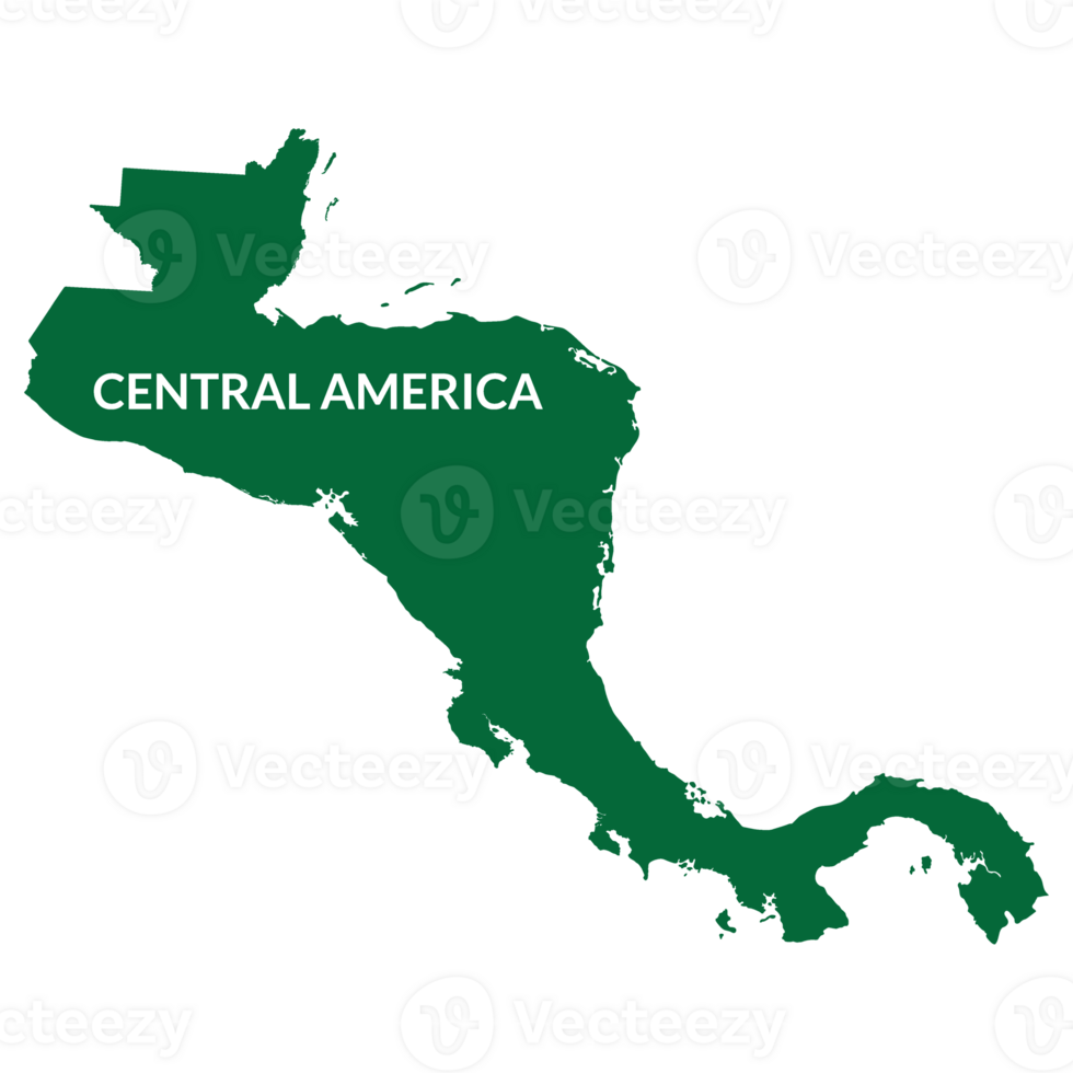 central América país mapa. mapa do central América png