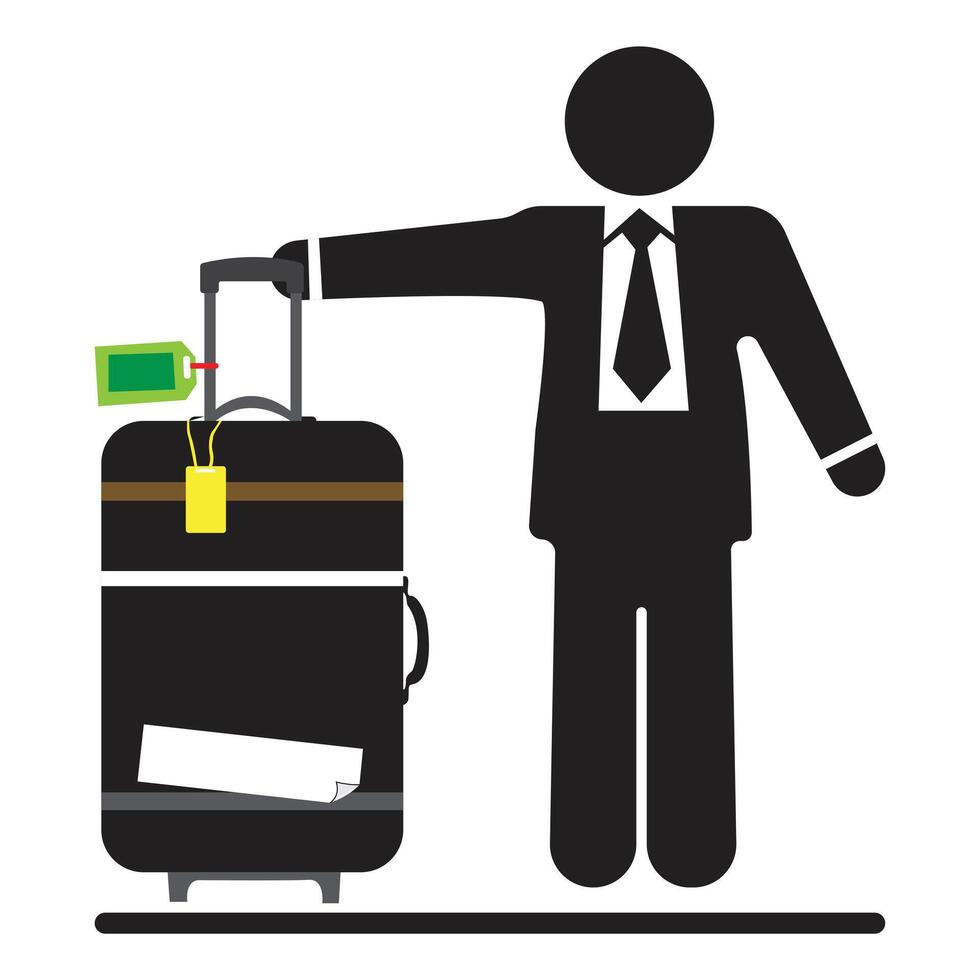 Business man icon vector illustration eps