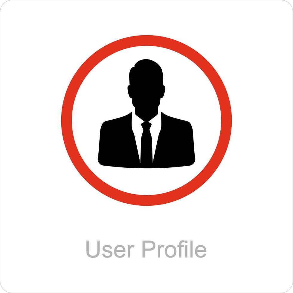 User Profile and user icon concept vector