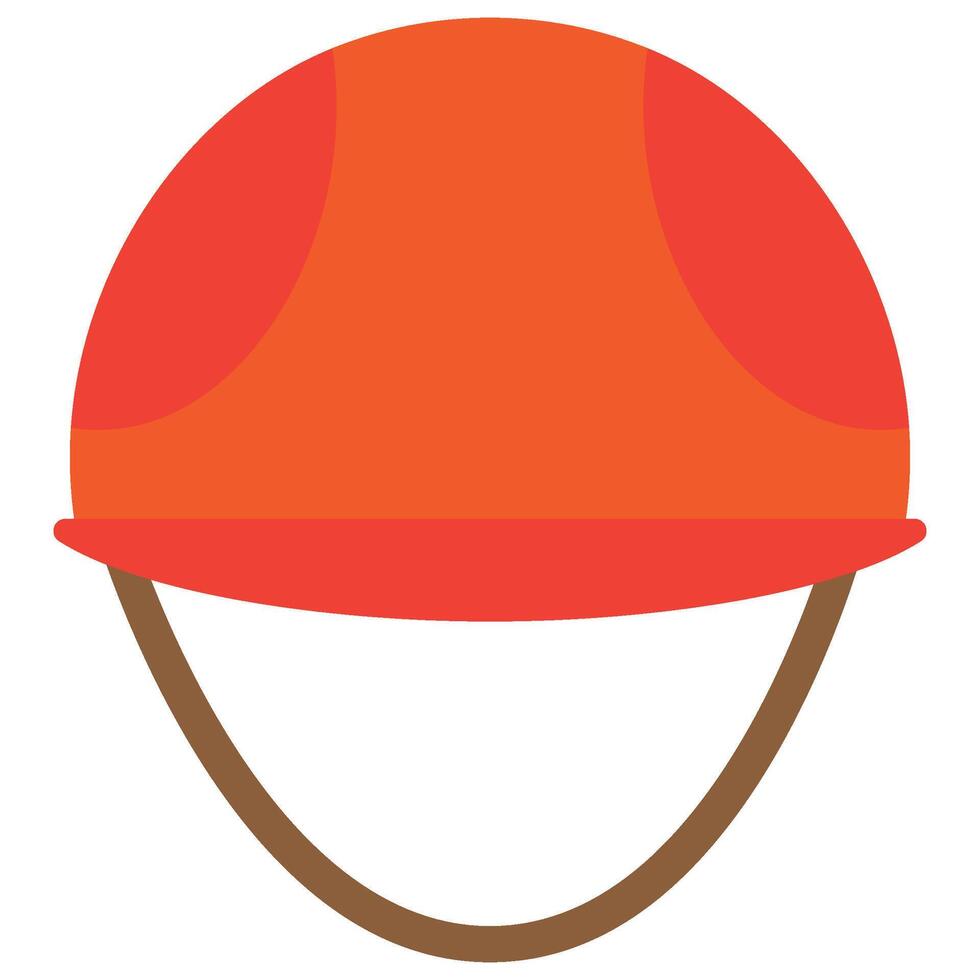 Flat Strong Plastic Helmet Repair Tool Icon vector