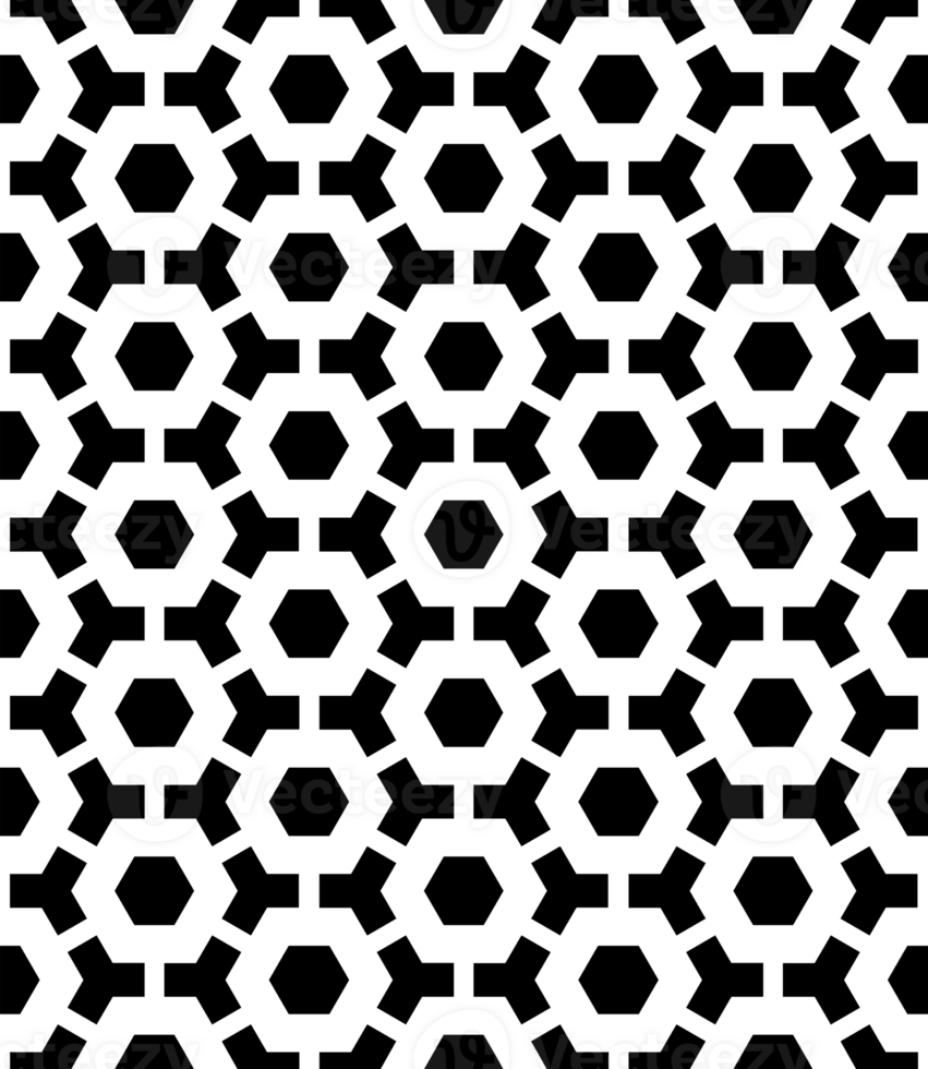 Black seamless abstract pattern. Overlay for background and backdrop. Ornamental design. PNG graphic illustration with transparent background.