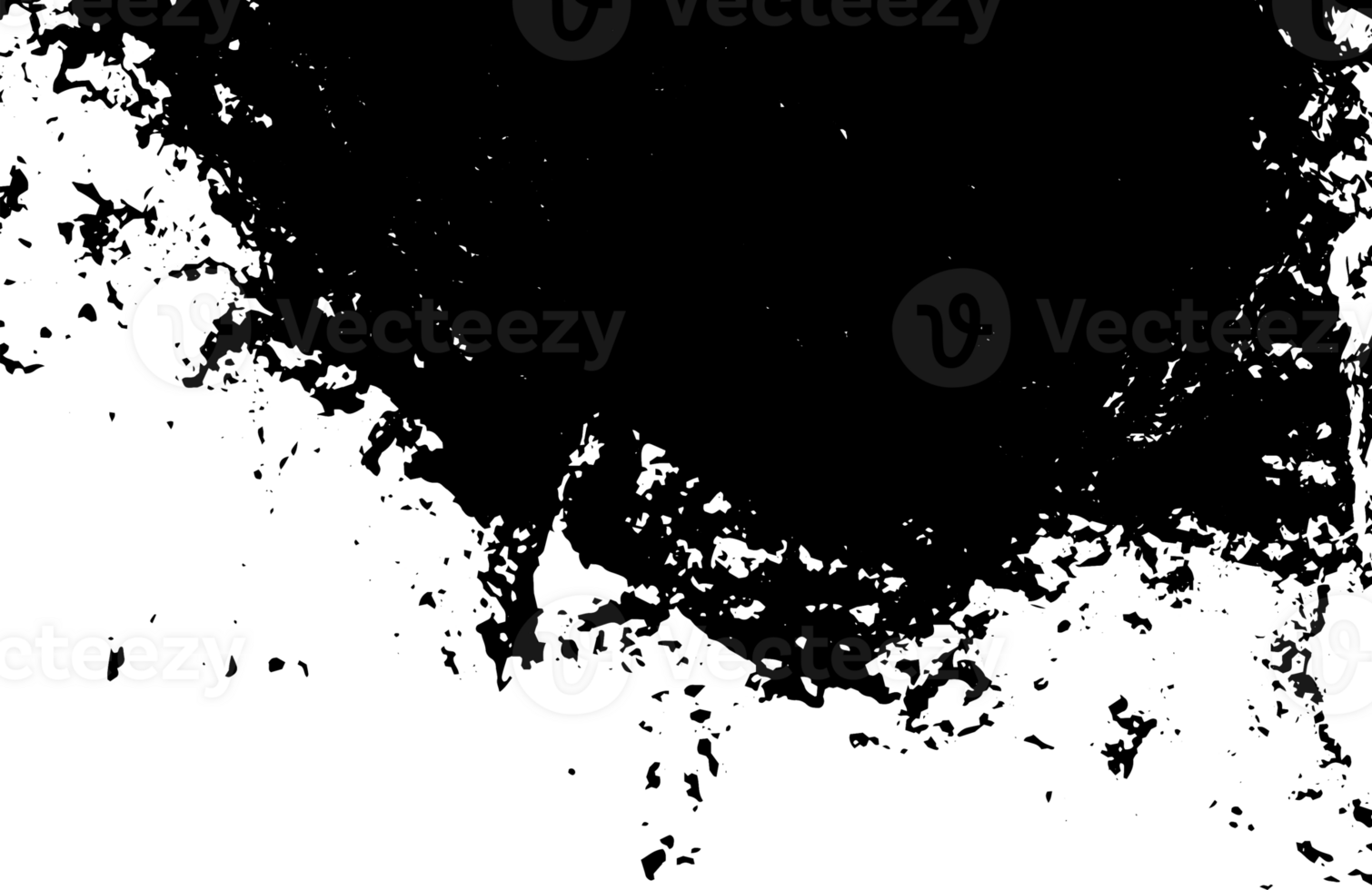 Rustic grunge texture with grain and stains. Abstract noise background. PNG graphic illustration with transparent background.