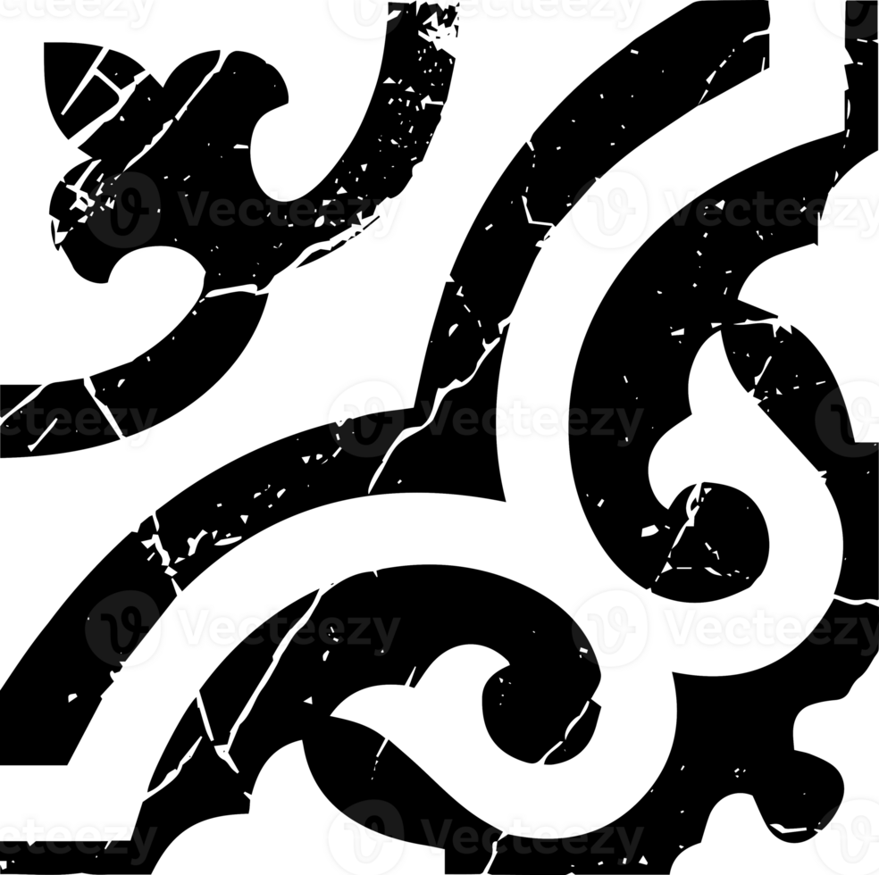 Rustic grunge texture with grain and stains. Abstract noise background. PNG graphic illustration with transparent background.