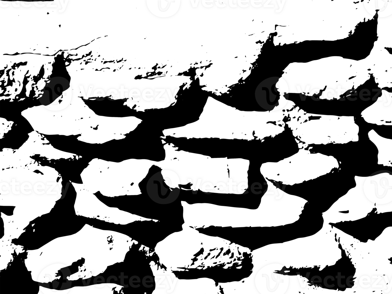 Rustic grunge texture with grain and stains. Abstract noise background. PNG graphic illustration with transparent background.