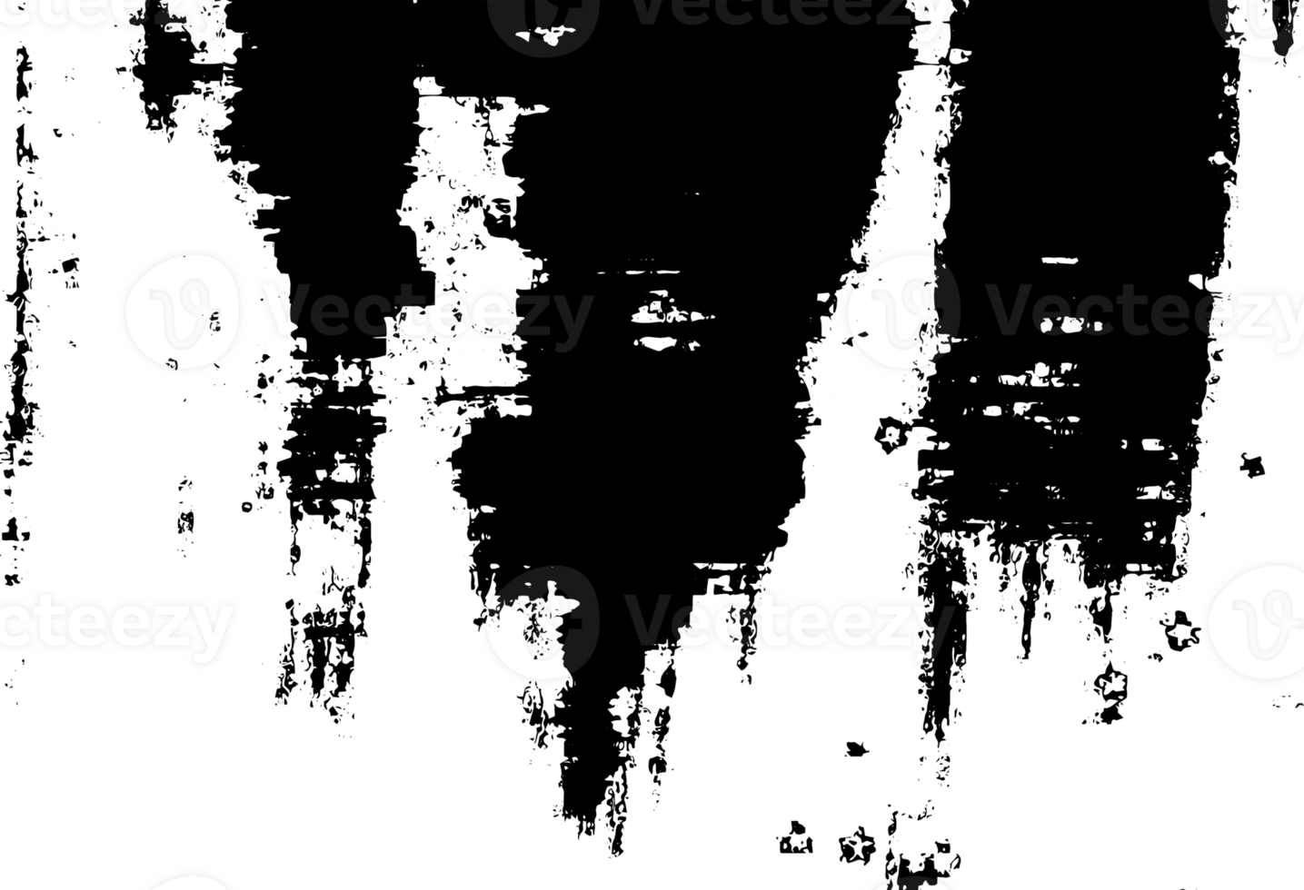 Rustic grunge texture with grain and stains. Abstract noise background. PNG graphic illustration with transparent background.