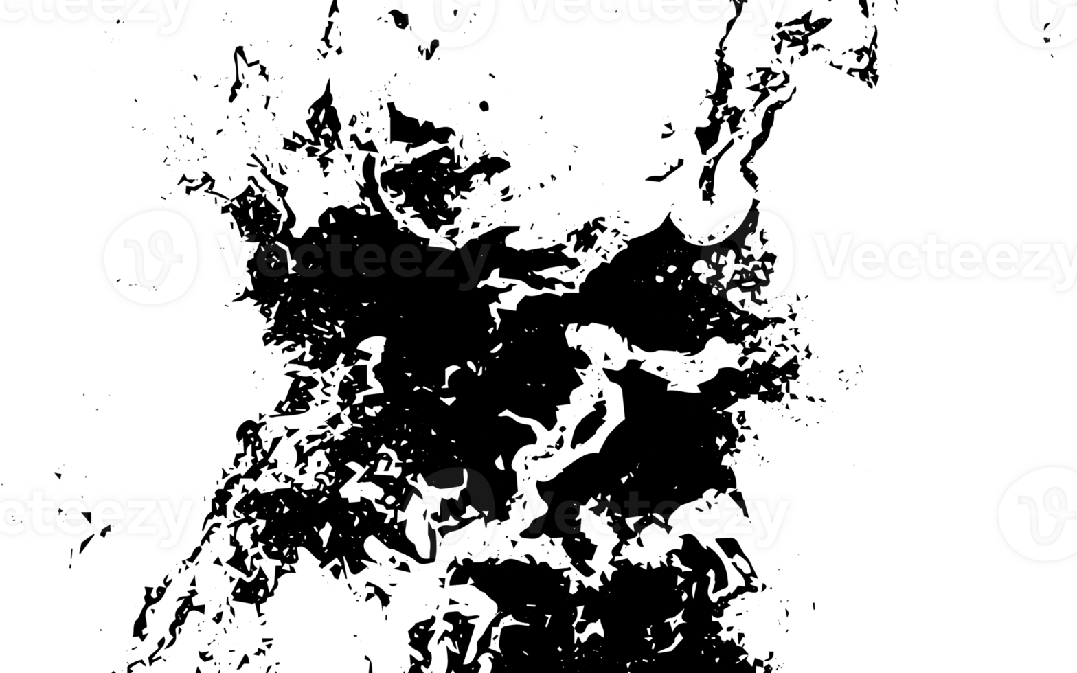 Rustic grunge texture with grain and stains. Abstract noise background. PNG graphic illustration with transparent background.