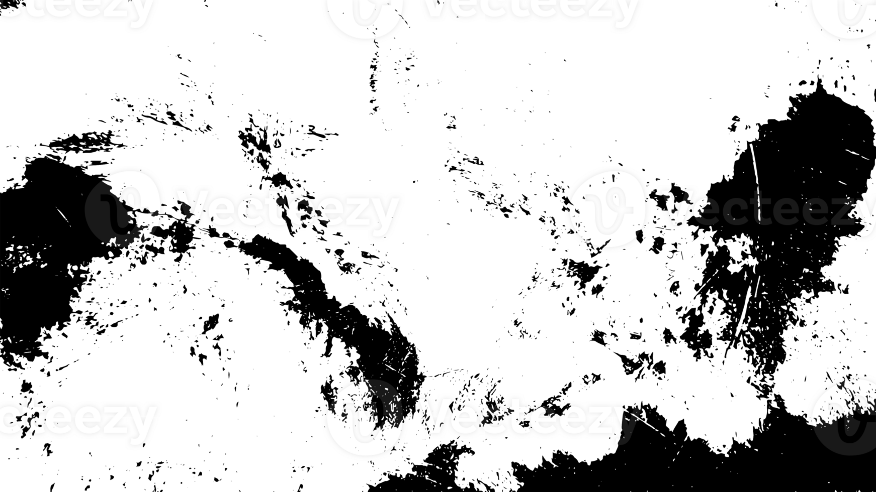 Rustic grunge texture with grain and stains. Abstract noise background. PNG graphic illustration with transparent background.