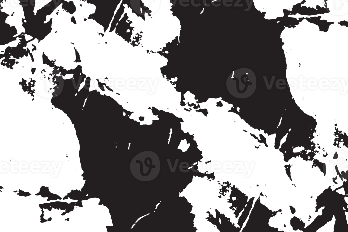 Rustic cracked texture with many cracks and scratches. Abstract background. PNG graphic illustration with transparent background.
