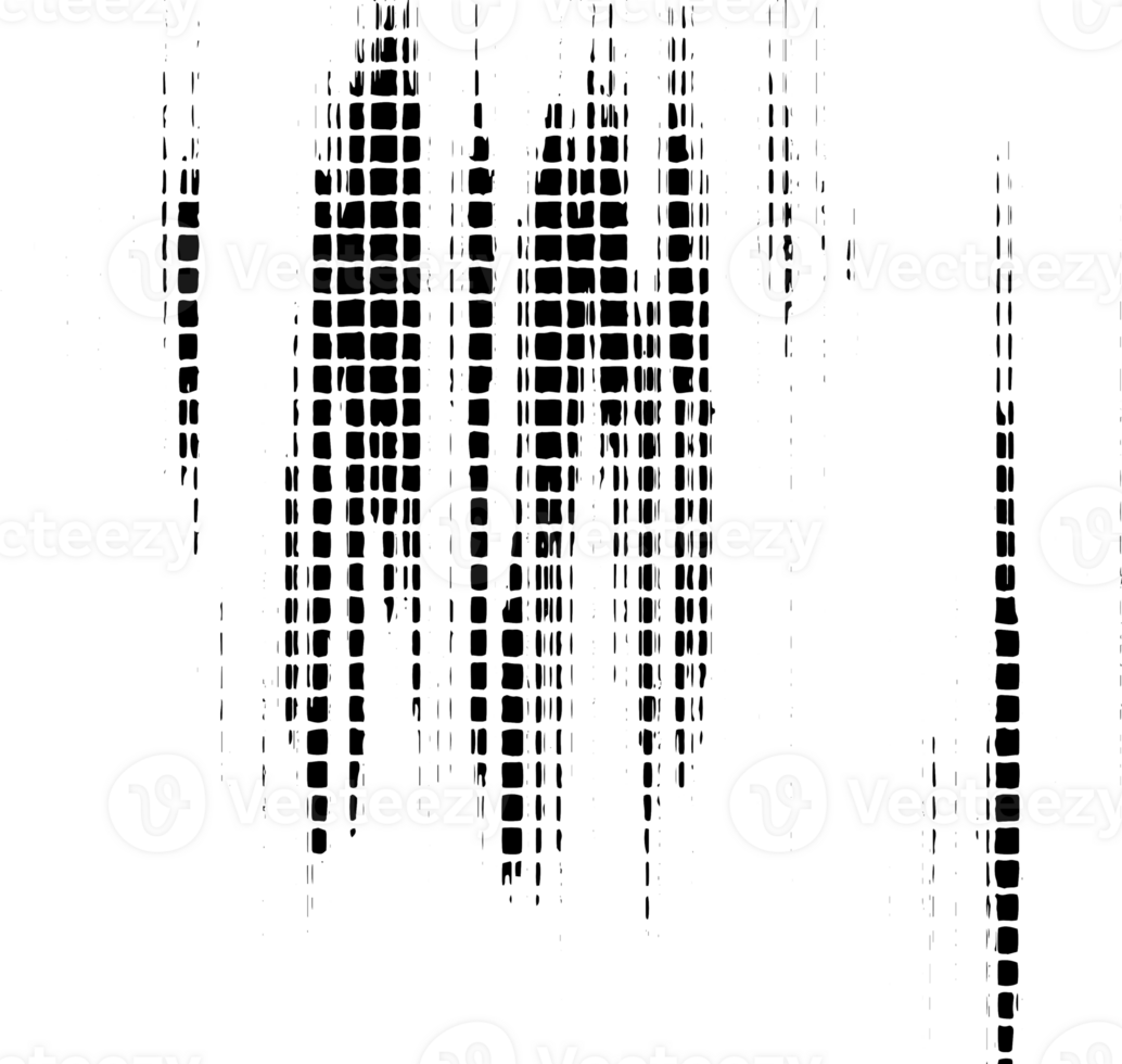 Rustic grunge texture with grain and stains. Abstract noise background. PNG graphic illustration with transparent background.