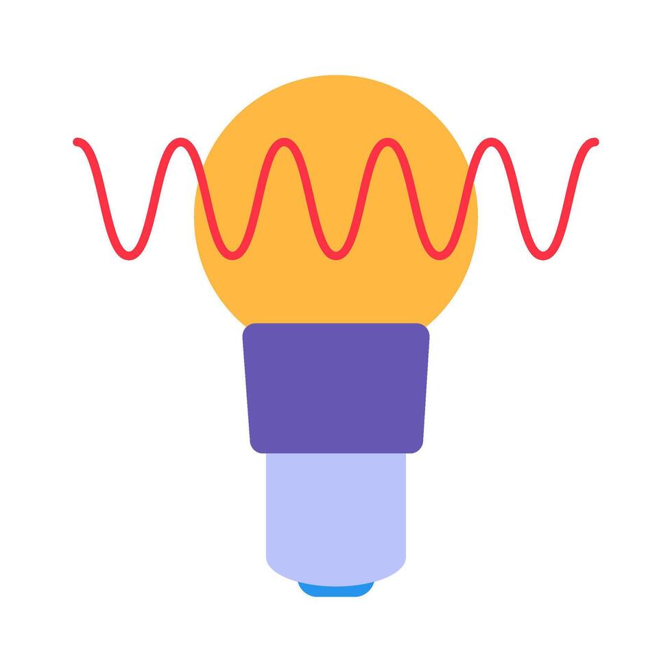 Light Bulb Energy Radiance Symbol Of Enlightenment vector