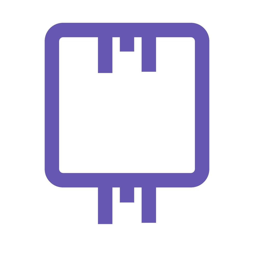 Components, Chips, Cpu Pcb Designs Icon vector