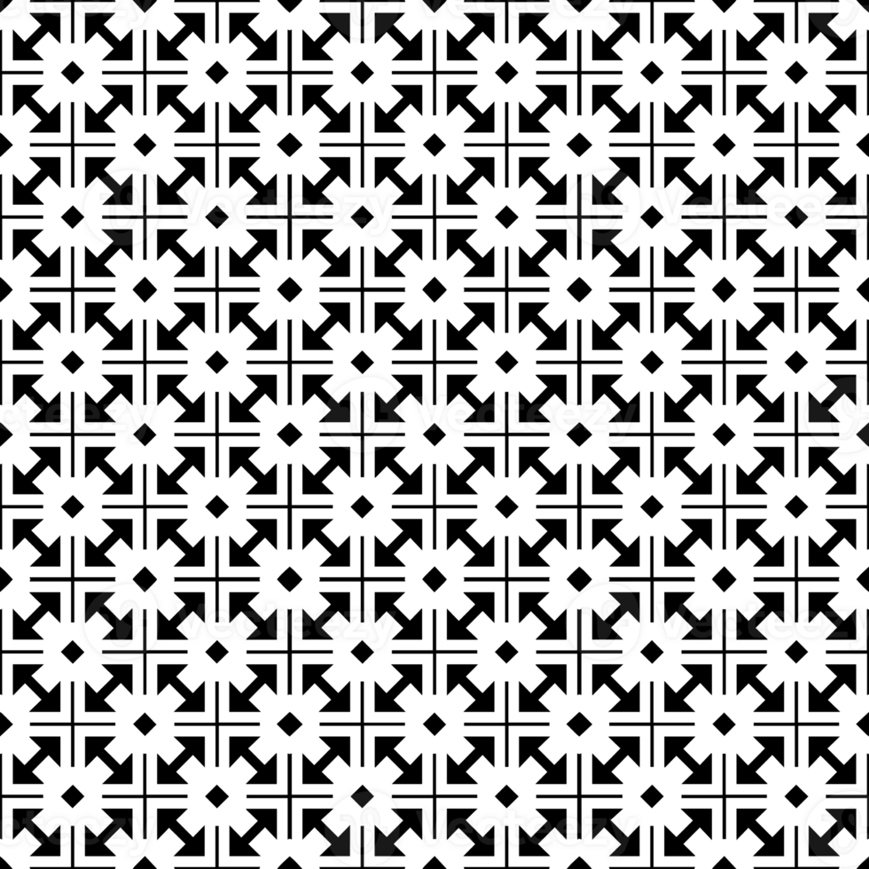 Black seamless abstract pattern. Overlay for background and backdrop. Ornamental design. PNG graphic illustration with transparent background.
