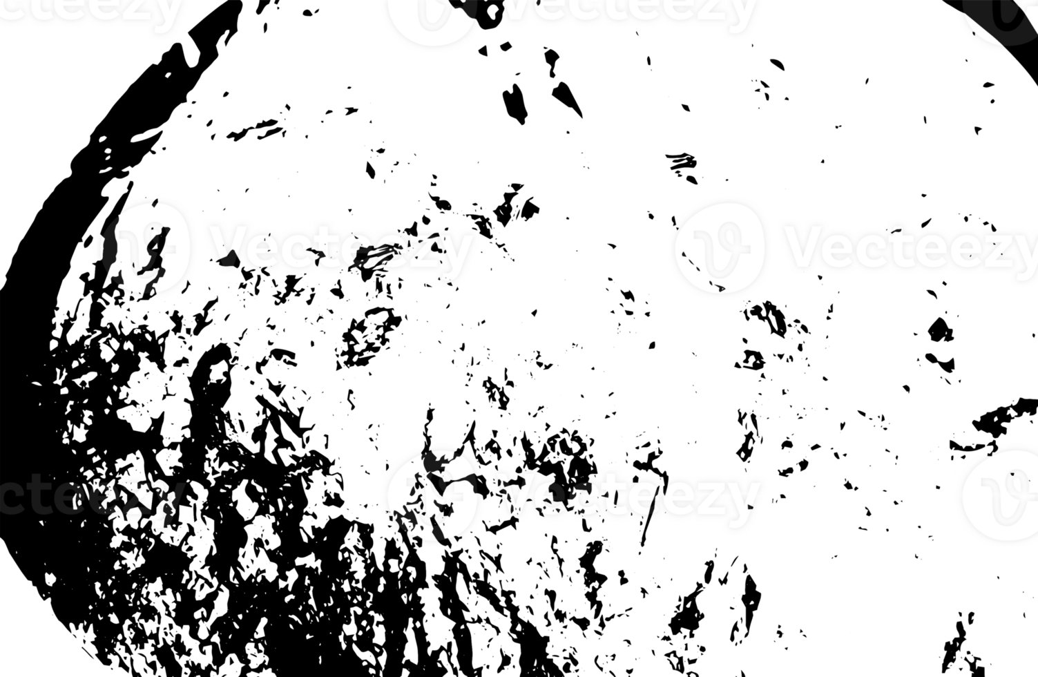 Rustic grunge texture with grain and stains. Abstract noise background. PNG graphic illustration with transparent background.