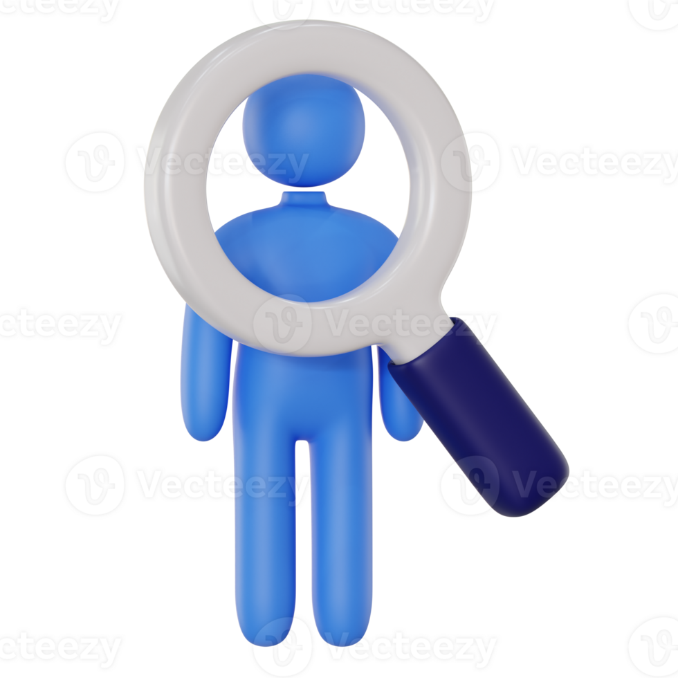 resource 3d icon illustration. Business Management 3d rendering png