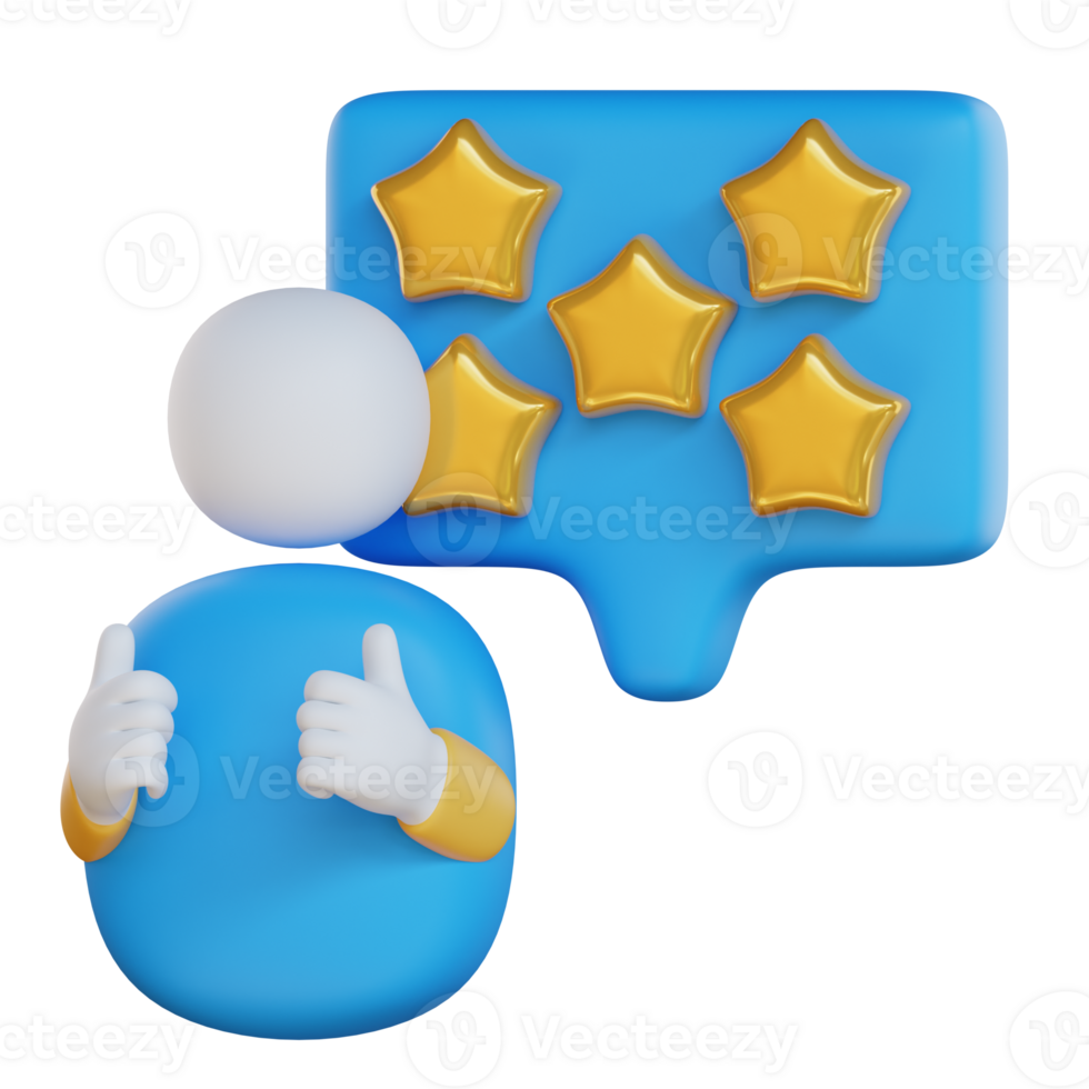 customer experience 3d icon illustration. customer and support 3d rendering png