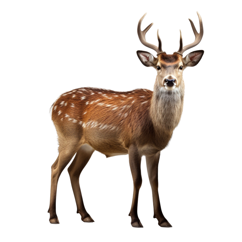AI generated Deer clip art png
