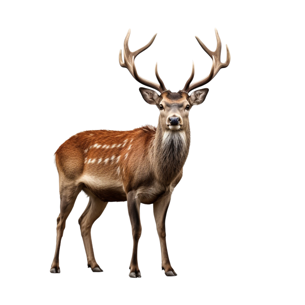 AI generated Deer clip art png