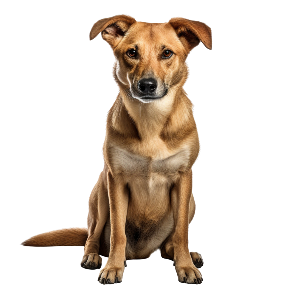 AI generated Dog clip art png