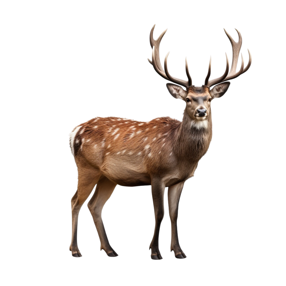 AI generated Deer clip art png