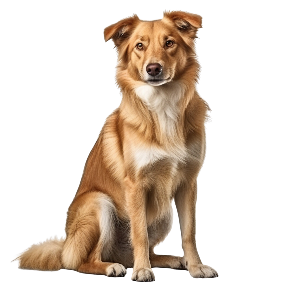 AI generated Dog clip art png