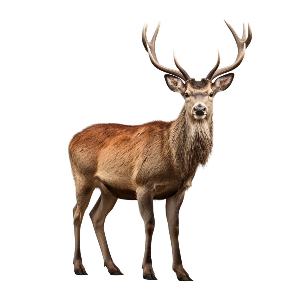 AI generated Deer clip art png