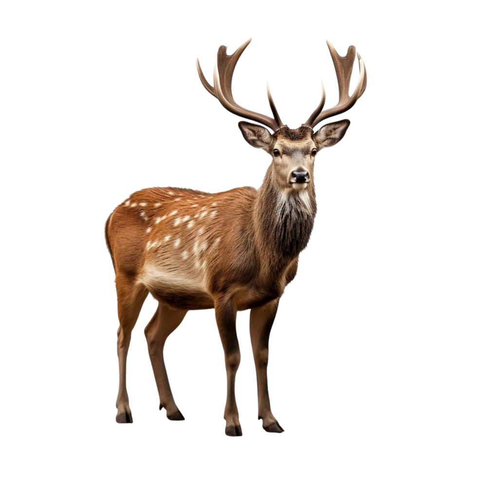 AI generated Deer clip art png