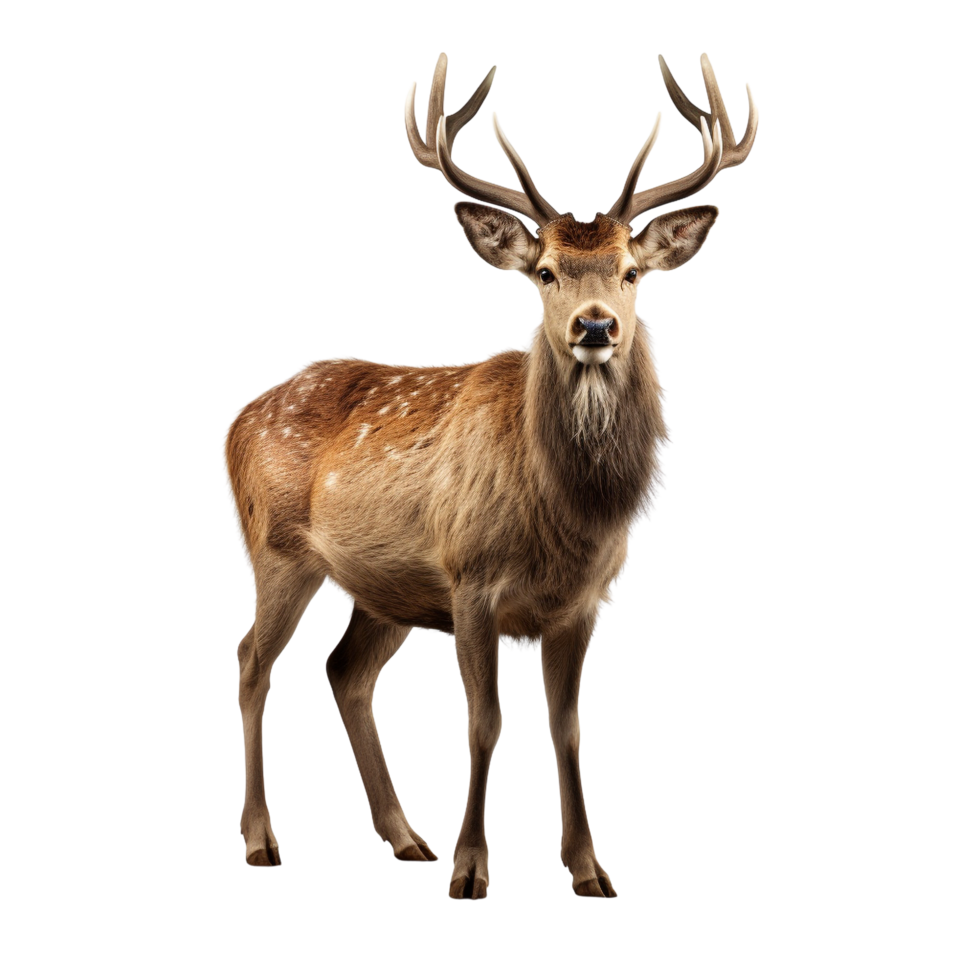AI generated Deer clip art png