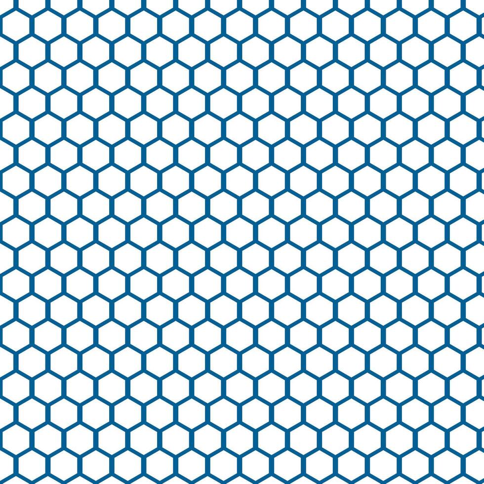 simple abstract white color poligon hexagon pattern on blueberry background vector